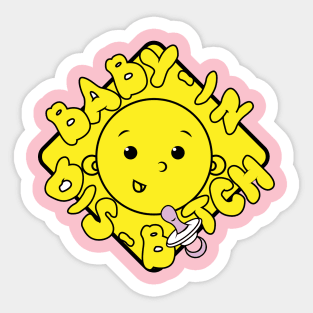 Baby girl on board Sticker